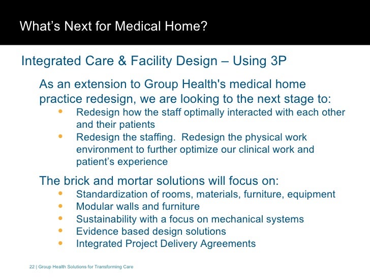 Group health cooperative medical home model Group health cooperative medical home model