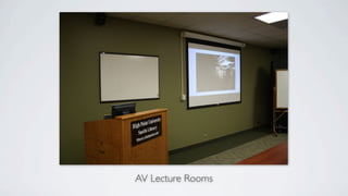 AV Lecture Rooms
 