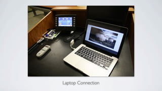 Laptop Connection
 