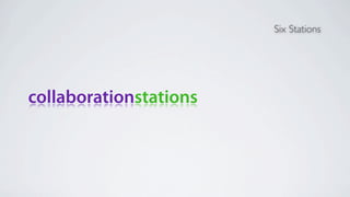 Six Stations




collaborationstations
 