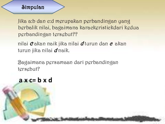 Perbandingan Berbalik Nilai