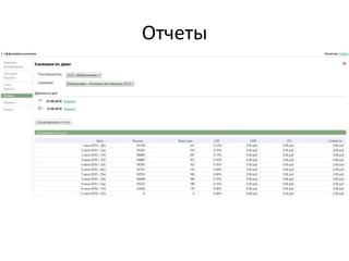 Отчеты
 