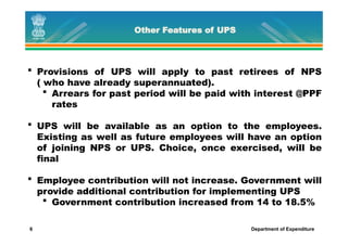 Ups Migration Form.pdf Unified pension scheme by government August 24 | PPTX