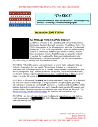 Media 35550 THE EDGE COMINT NSA 