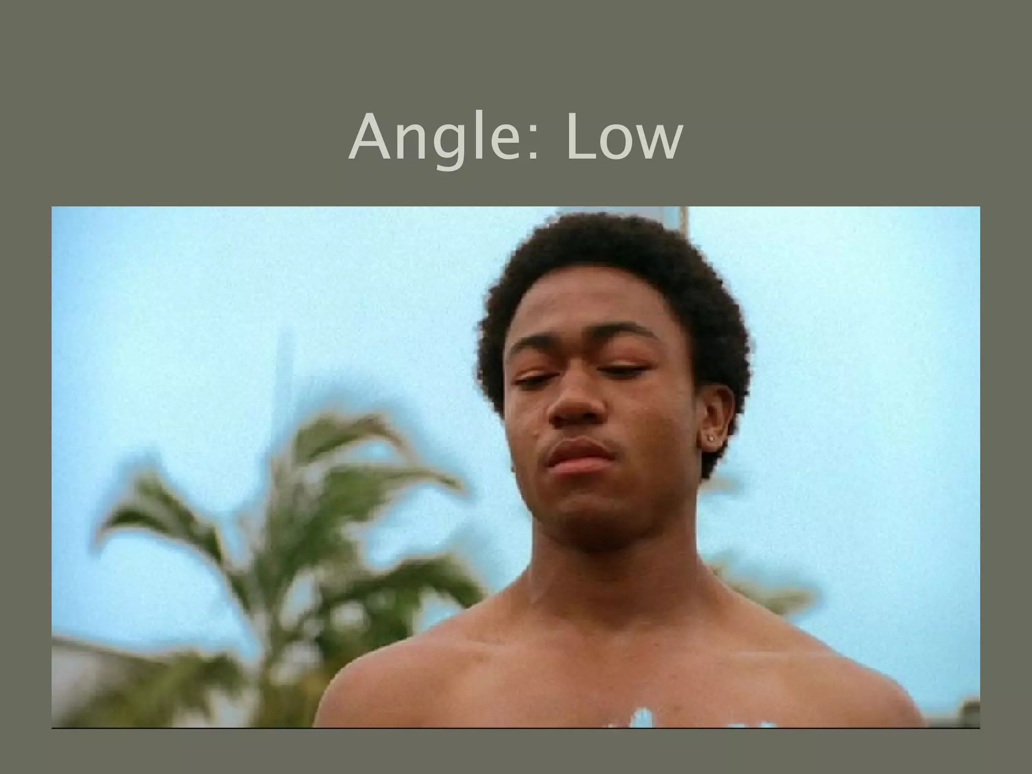 Angle: Low 