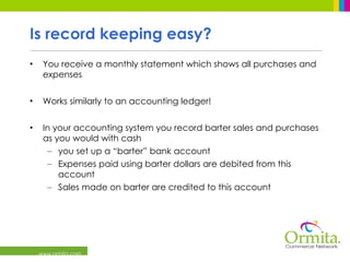 Media Barter with Ormita | PPT