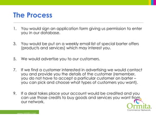 Media Barter with Ormita | PPT