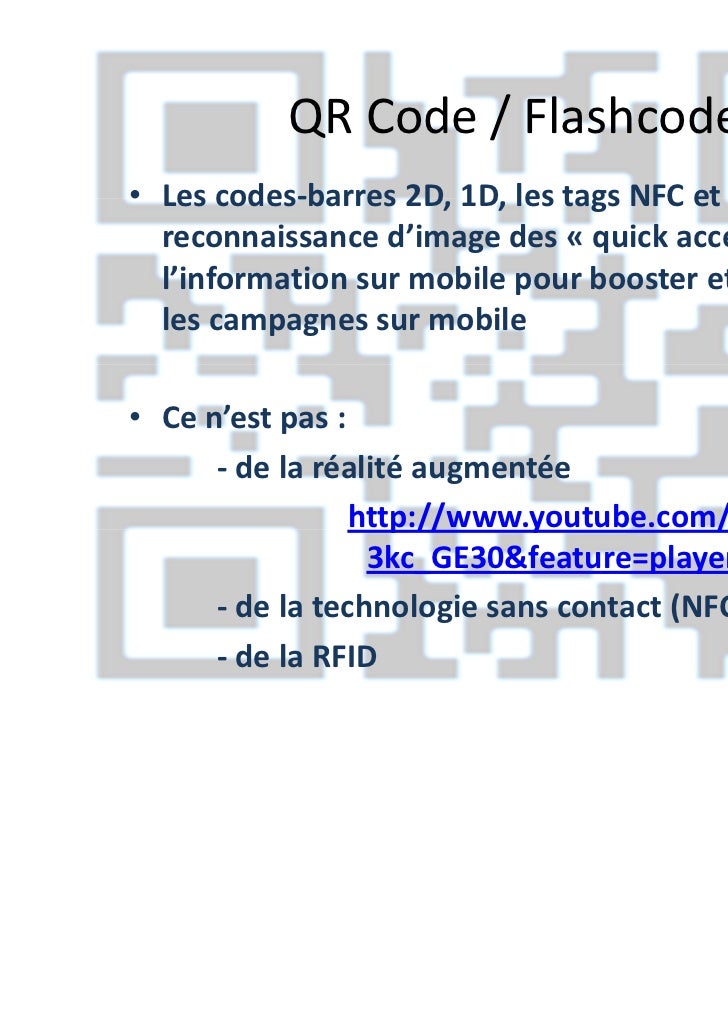 Les Enjeux De Lutilisation Des Flaschodes Qr Codes