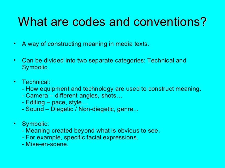 Media Music Video Codes And Conventions Presentation