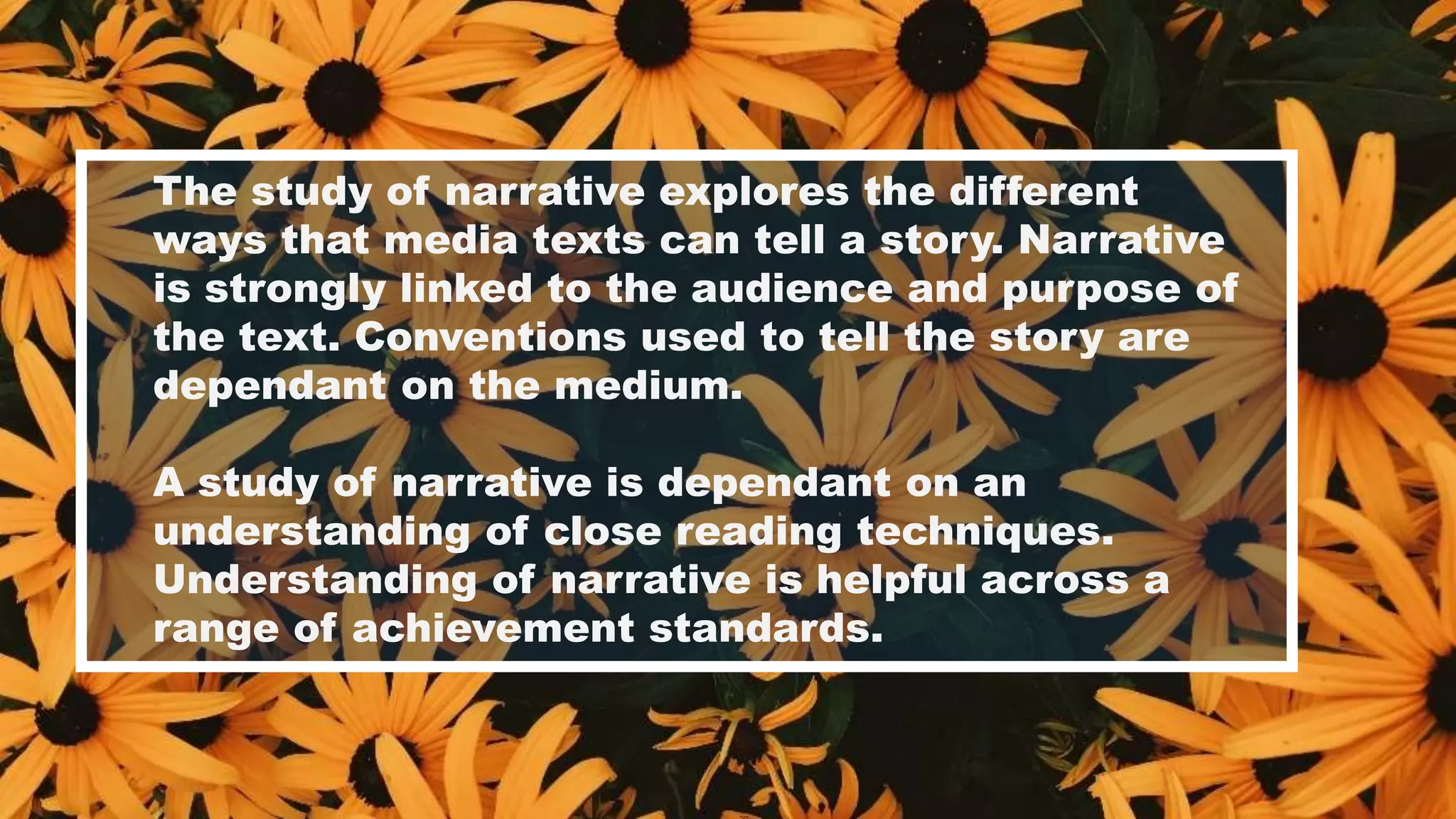 How Media Narrative Works Pptx