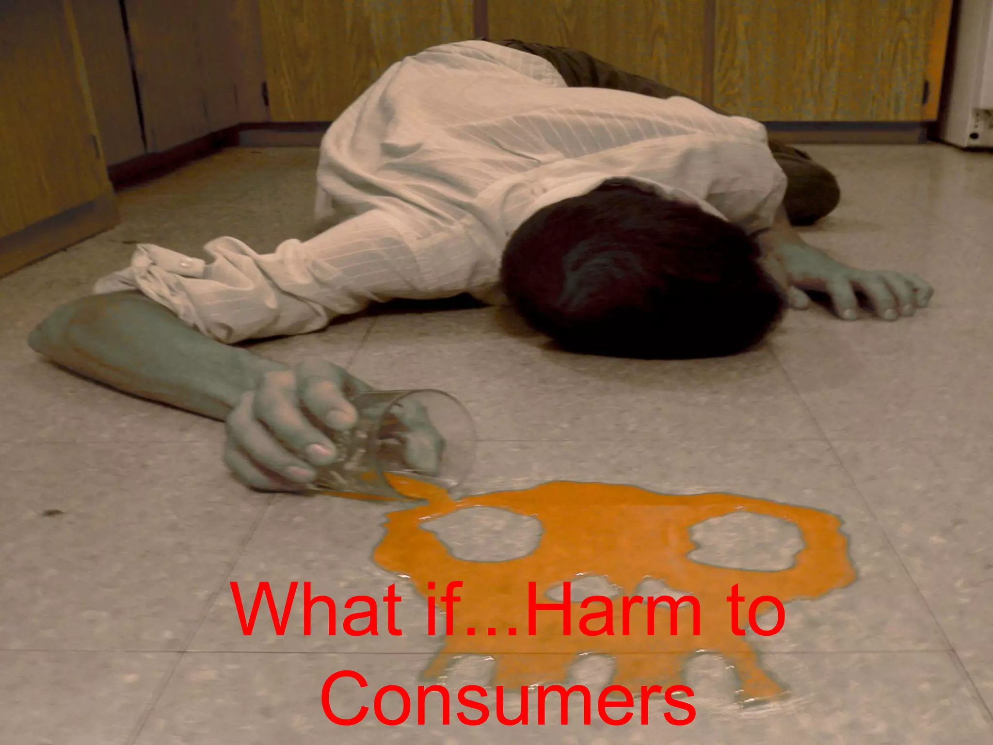 What if...Harm to Consumers