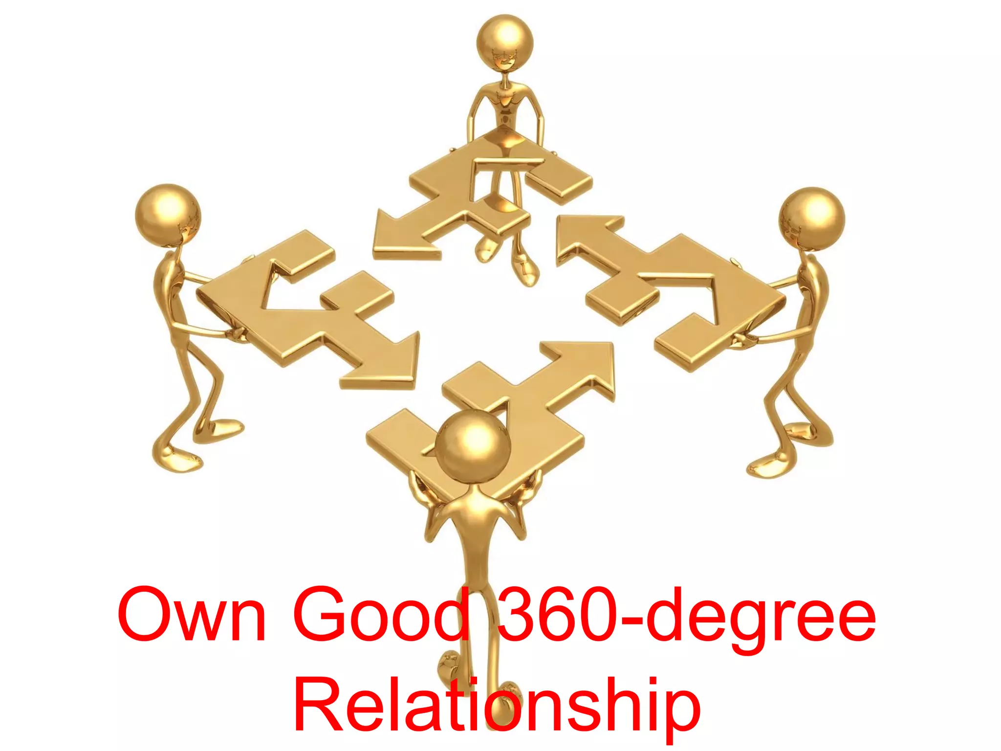 Own Good 360-degree Relationship