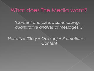 Romancing the Media: What's Your Story?