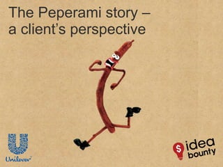 The Peperami story –  a client’s perspective 