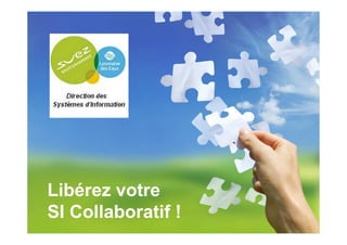 Libérez votre
     SI Collaboratif !
26/09/2010 > DSI - AGENDA   12
 