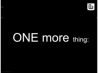 ONE more thing: 
Quelle: #SMSS13 
 