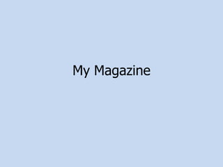 My Magazine 