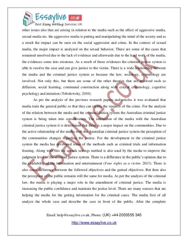 How to write paper on crime