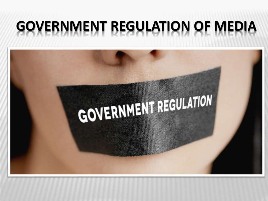 Media and government