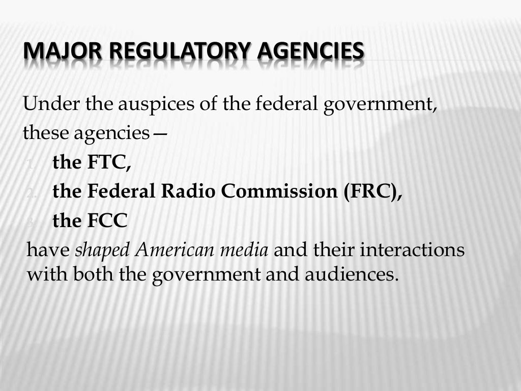 Media and government