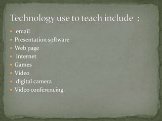 Media and ict for teaching ppt | PPTX