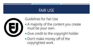 Media and Information Literacy (MIL) - Intellectual Property, Fair 