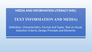 mediaandinformationliteracymil-textinformationandmediapart1 ...