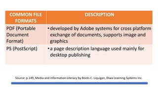Media and Information Literacy (MIL)- Text Information and Media (Part ...