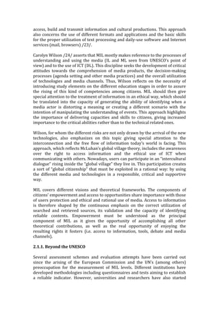 Media and information literacy (mil), contextual approach to a still ...