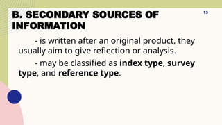MIL Q1 Lesson 5 Media and Information Sources.pptx
