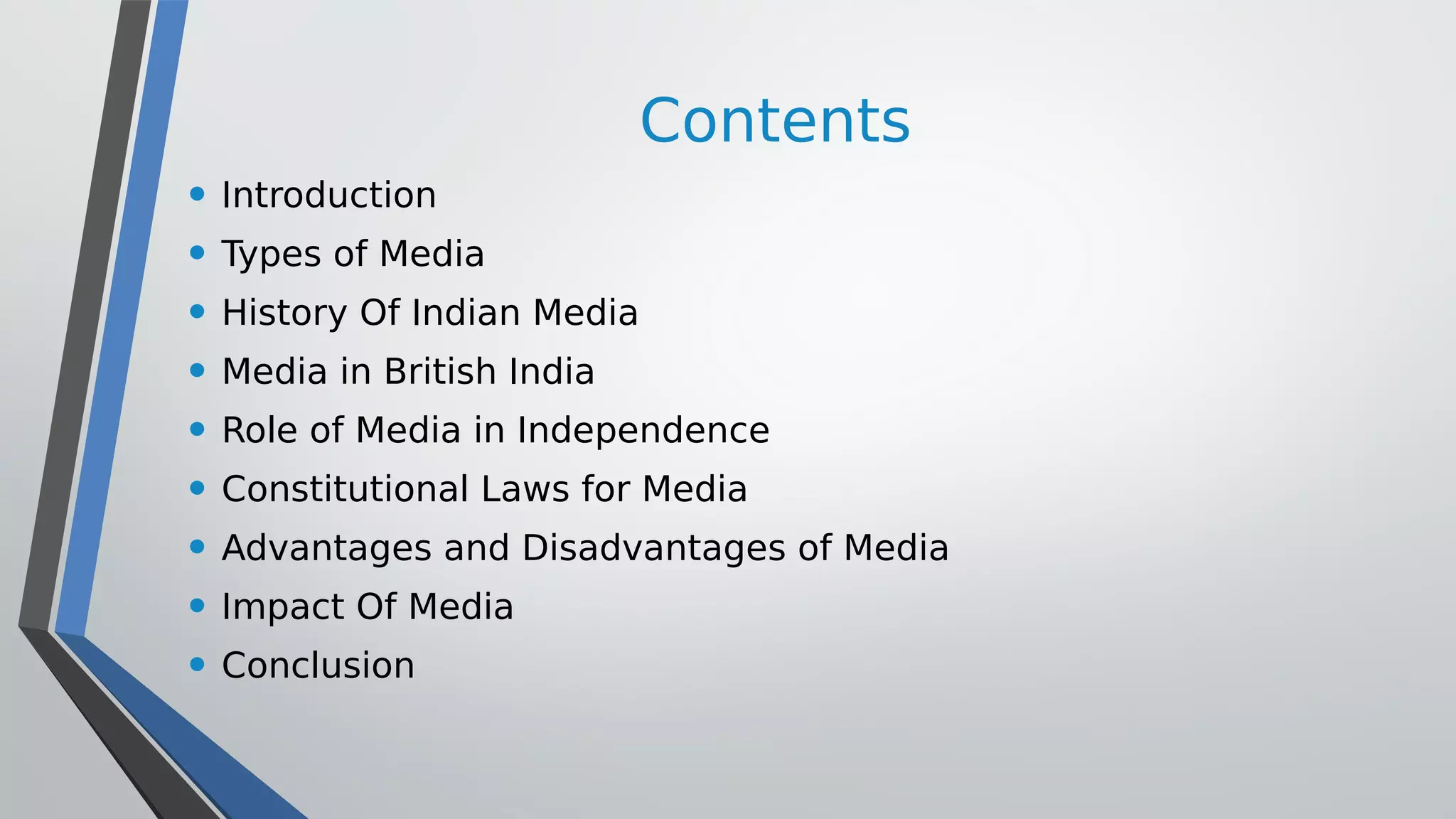 Media and its role in india | PDF