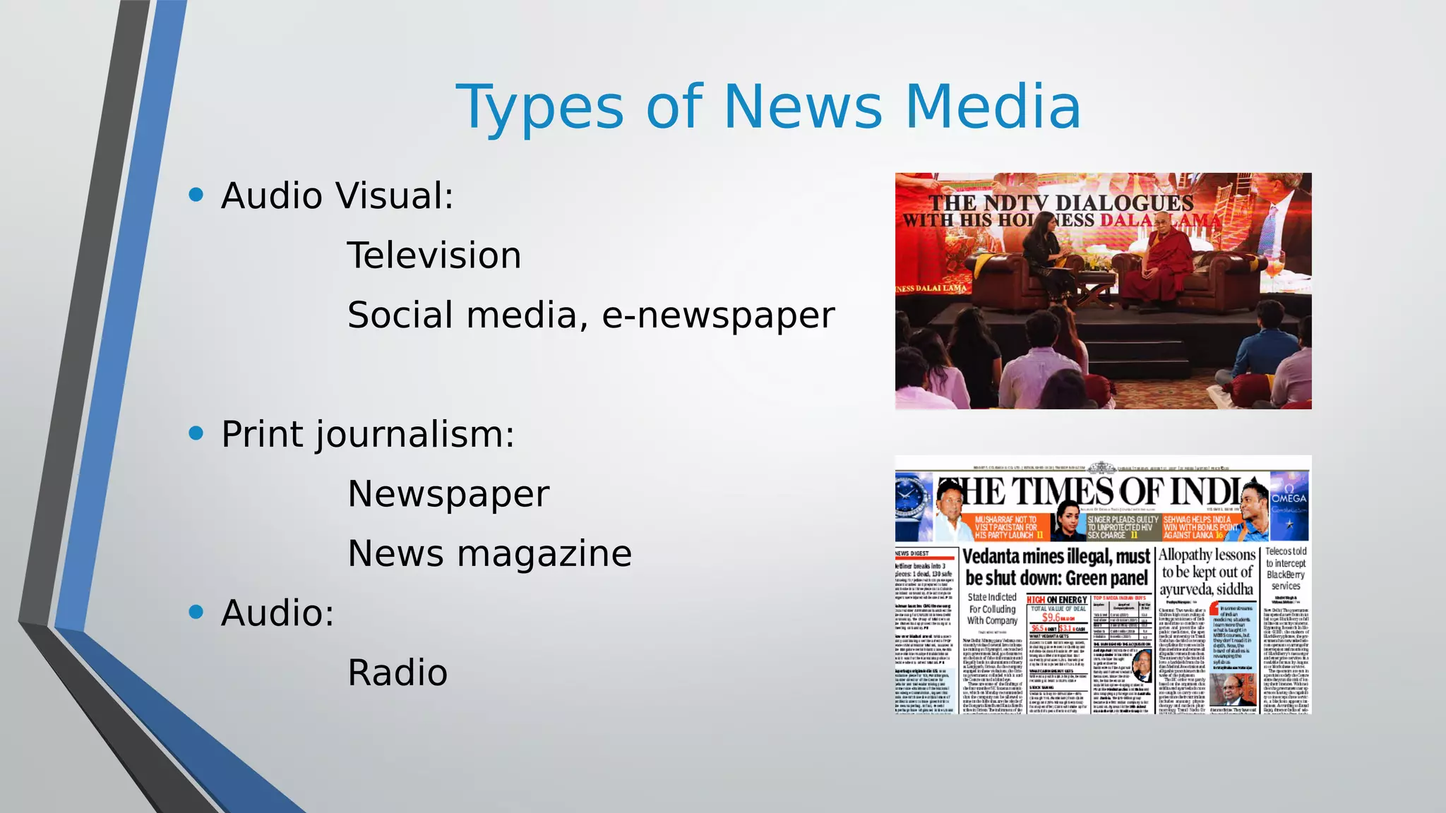 Media and its role in india | PDF