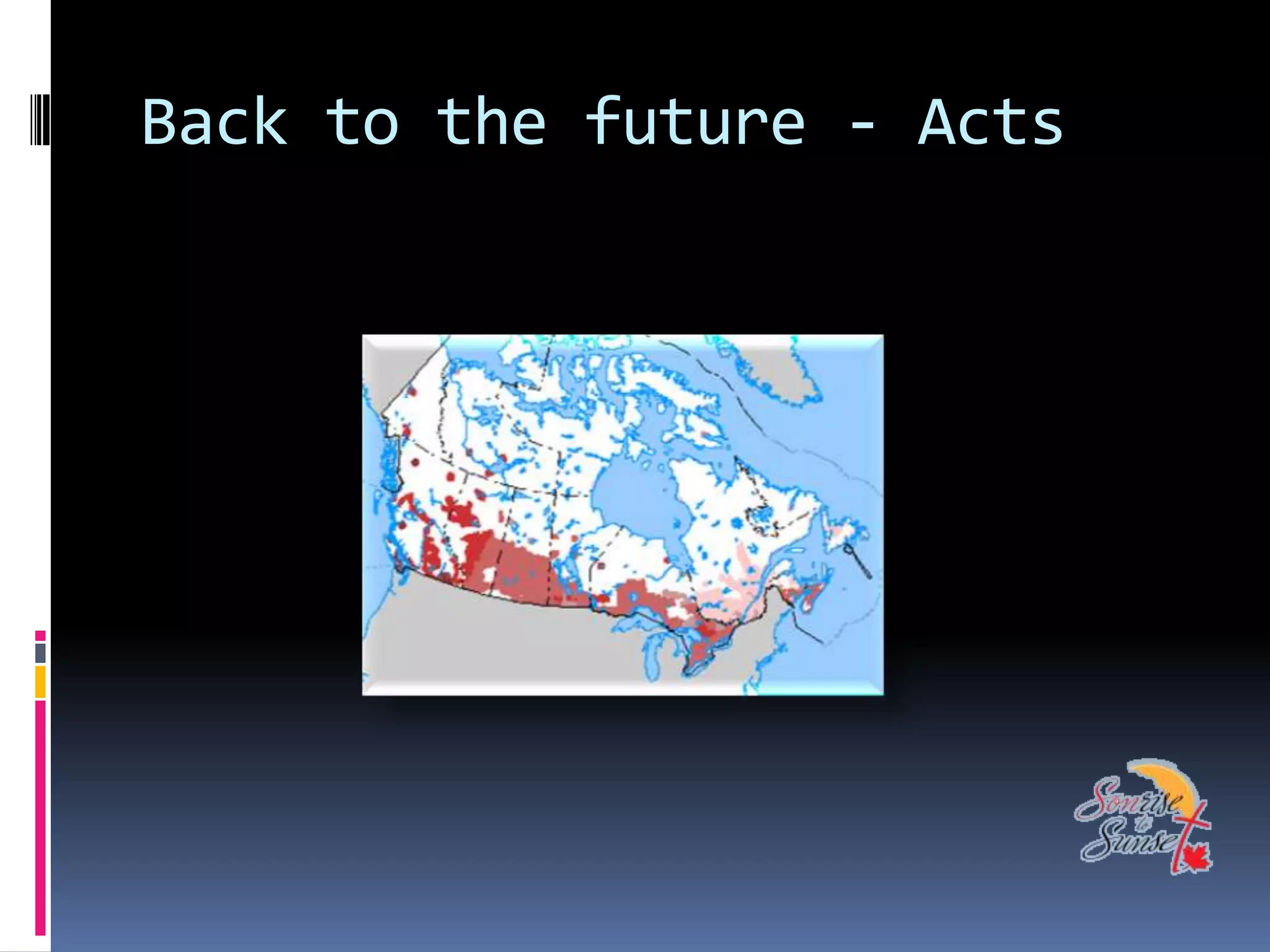 Back to the future - Acts
 