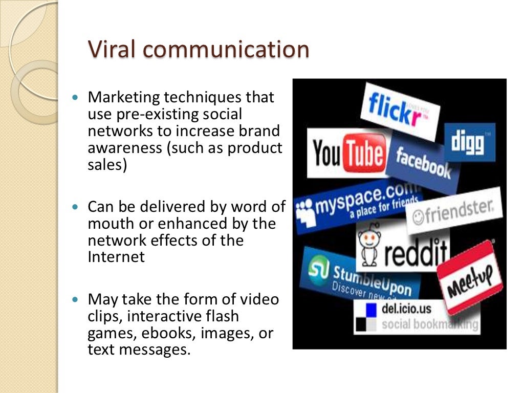 Media and types of communication