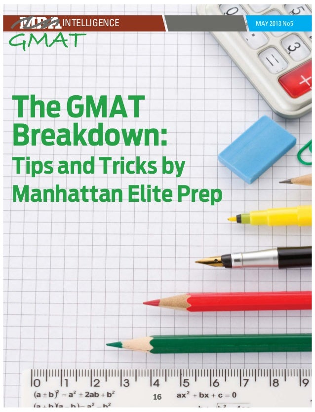Manhattan Elite Prep Practical GMAT Test Prep Questions