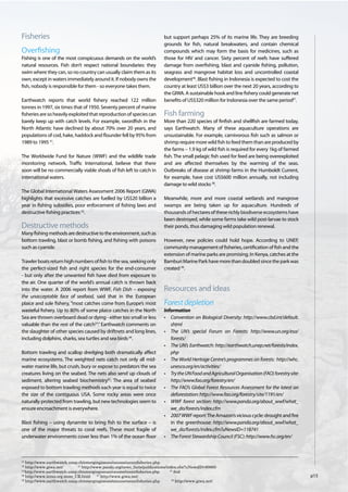 31
   http://www.earthwatch.unep.ch/emergingissues/oceans/oceanﬁsheries.php
32
   http://www.giwa.net/       33
                                 http://www.panda.org/news_facts/publications/index.cfm?uNewsID=80860
34
   http://www.earthwatch.unep.ch/emergingissues/oceans/oceanﬁsheries.php        35
                                                                                   ibid
36
   http://www.icran.org.more_CR.html 37 http://www.giwa.net/
38
   http://www.earthwatch.unep.ch/emergingissues/oceans/oceanﬁsheries.php         39
                                                                                    http://www.giwa.net/
 