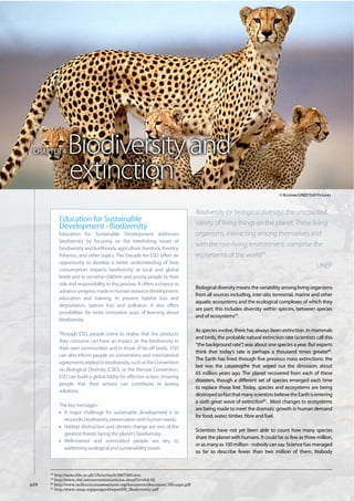 78
   http://news.bbc.co.uk/1/hi/sci/tech/3667300.stm
79
   http://www.cbd.int/convention/articles.shtml?a=cbd-02
80
   http://www.millenniumassessment.org/documents/document.356.aspx.pdf
81
   http://www.unep.org/geo/geo4/report/05_Biodiversity.pdf
 