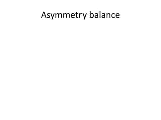Asymmetry balance
 