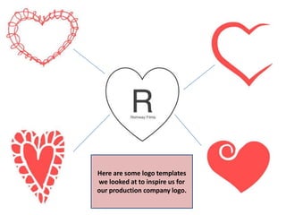 Here are some logo templates
we looked at to inspire us for
our production company logo.

 