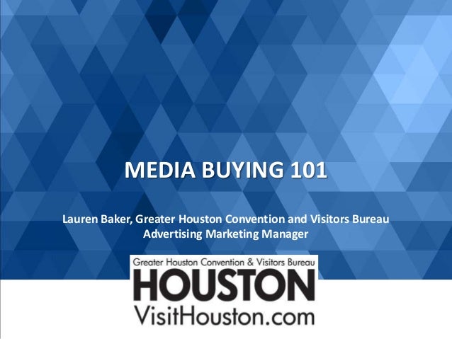 media buying 101
