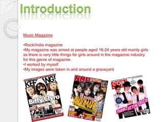 Introduction Music Magazine ,[object Object]