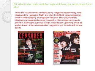 I have also used a different shape around my ‘Gigs and tours’ bit to add variation. The shape I used kind of has a grungy effect.