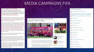 MEDIA CAMPAIGNS FIFA
 