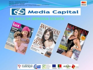 Alfacoop – Cooperativa de Ensino crlExternato Infante D. HenriqueAvª Comendador Padre David  |  4709-008 Ruílhe  |  Tel.253 959 000 Fax.253 951 701  |   www.eidh.eu    email: cfa@alfacoop.ptEIXO 2.  Adaptabilidade e Aprendizagem ao Longo da Vida  |  2.2 Educação e Formação de AdultosA revista com mais tiragem… Uma revista é uma publicação periódica de cunho informativo, jornalístico ou de entretenimento, geralmente voltada para o público em geral.Alfacoop – Cooperativa de Ensino crlExternato Infante D. HenriqueAvª Comendador Padre David  |  4709-008 Ruílhe  |  Tel.253 959 000 Fax.253 951 701  |   www.eidh.eu    email: cfa@alfacoop.ptEIXO 2.  Adaptabilidade e Aprendizagem ao Longo da Vida  |  2.2 Educação e Formação de AdultosNa área da Internet