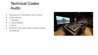 Media Codes and Convention in Media Info | PPTX
