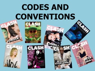 CODES AND
CONVENTIONS
 