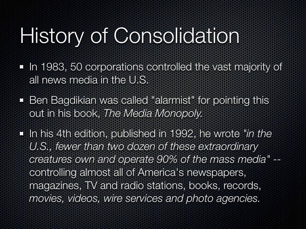 Media Consolidation
