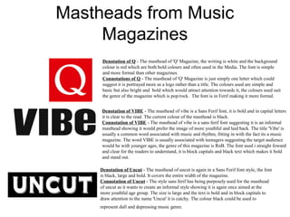 Media coursework | PPT