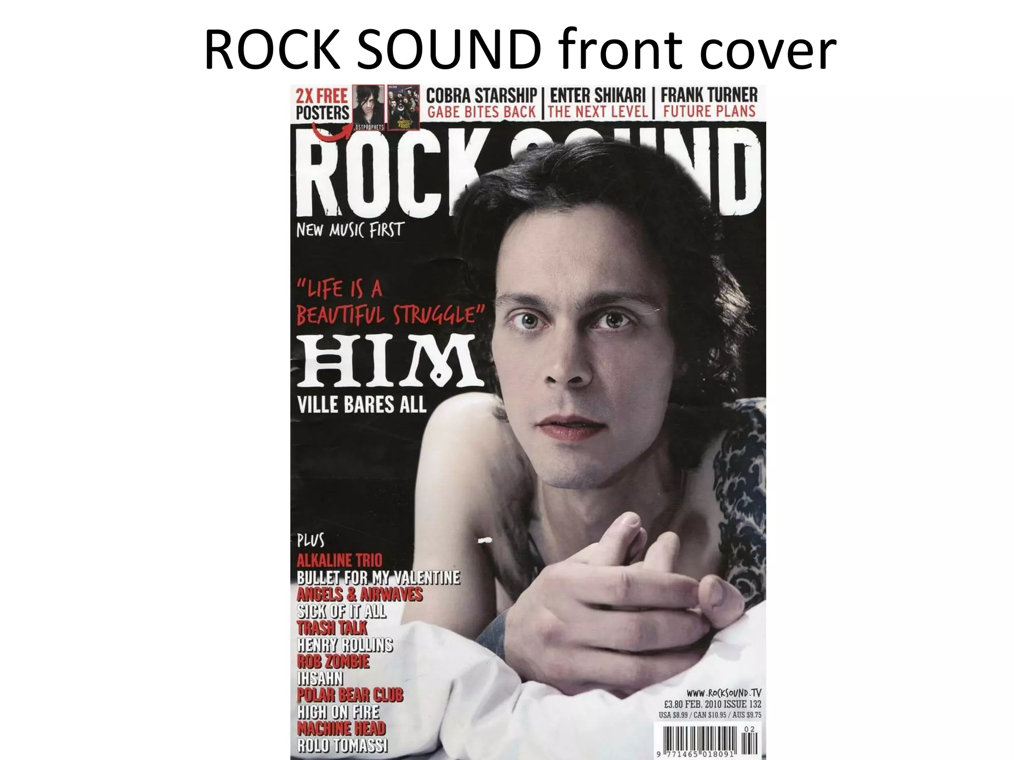 ROCK SOUND front cover 