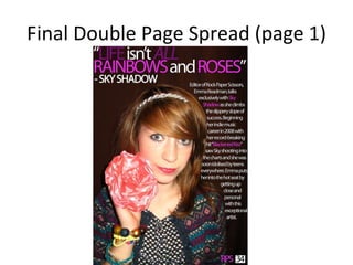 Final Double Page Spread (page 1) 